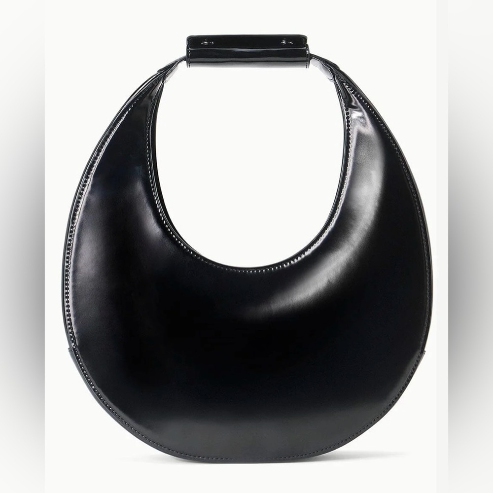 Brand new Staud Moon Bag Black Polished